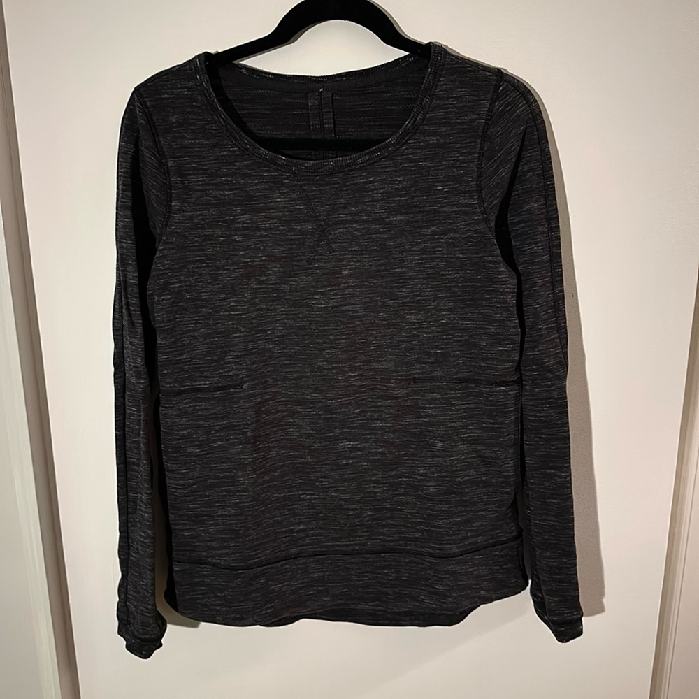 lululemon athletica Black Sweatshirt